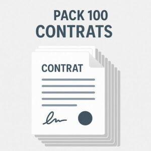 Pack 100 Contrats